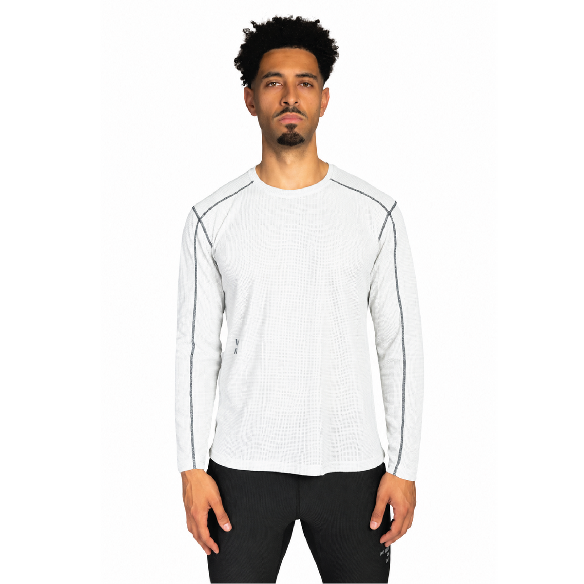 Waffle Long-Sleeve - Off White
